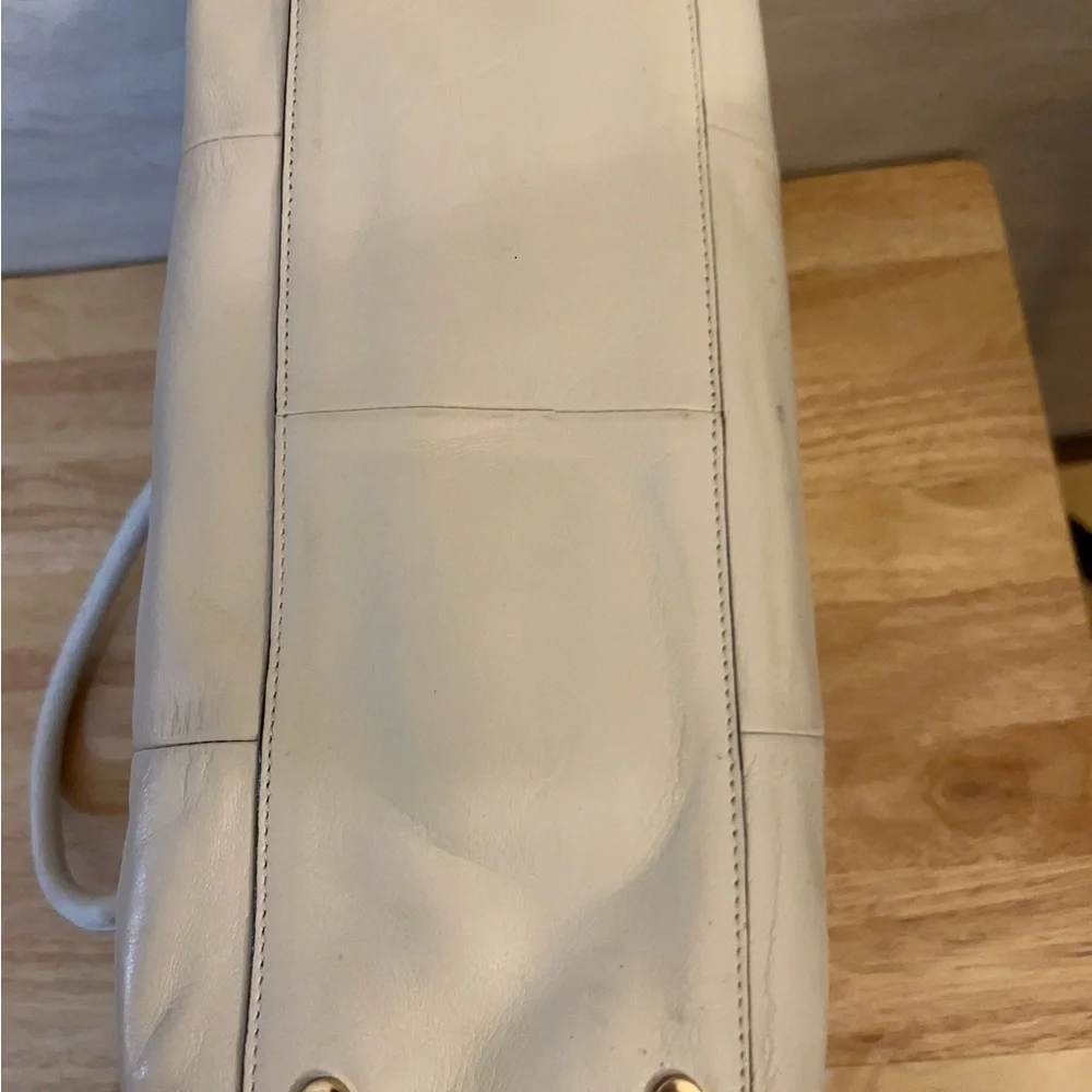 Antonio Melani Met Top Flap Shoulder Leather Satchel Bag